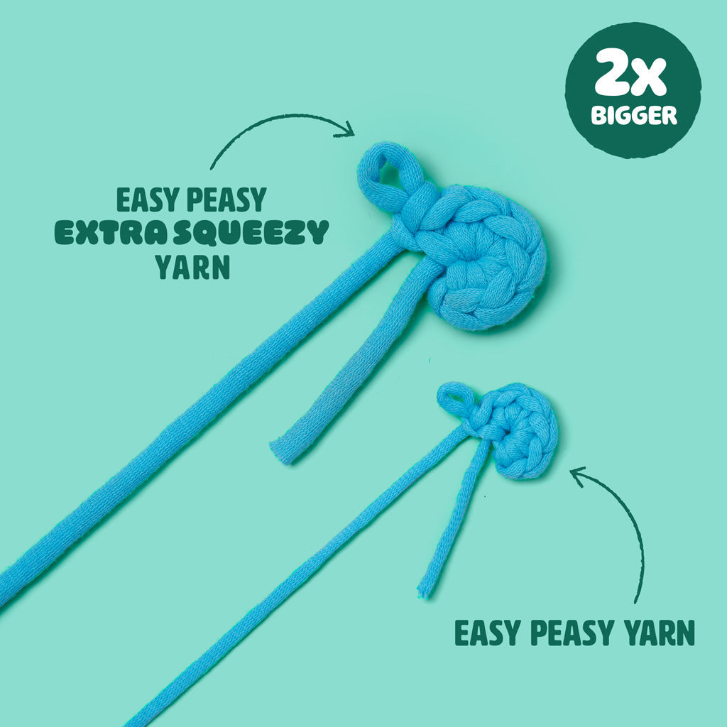 Mango the Toucan Extra Squeezy Crochet Kit
