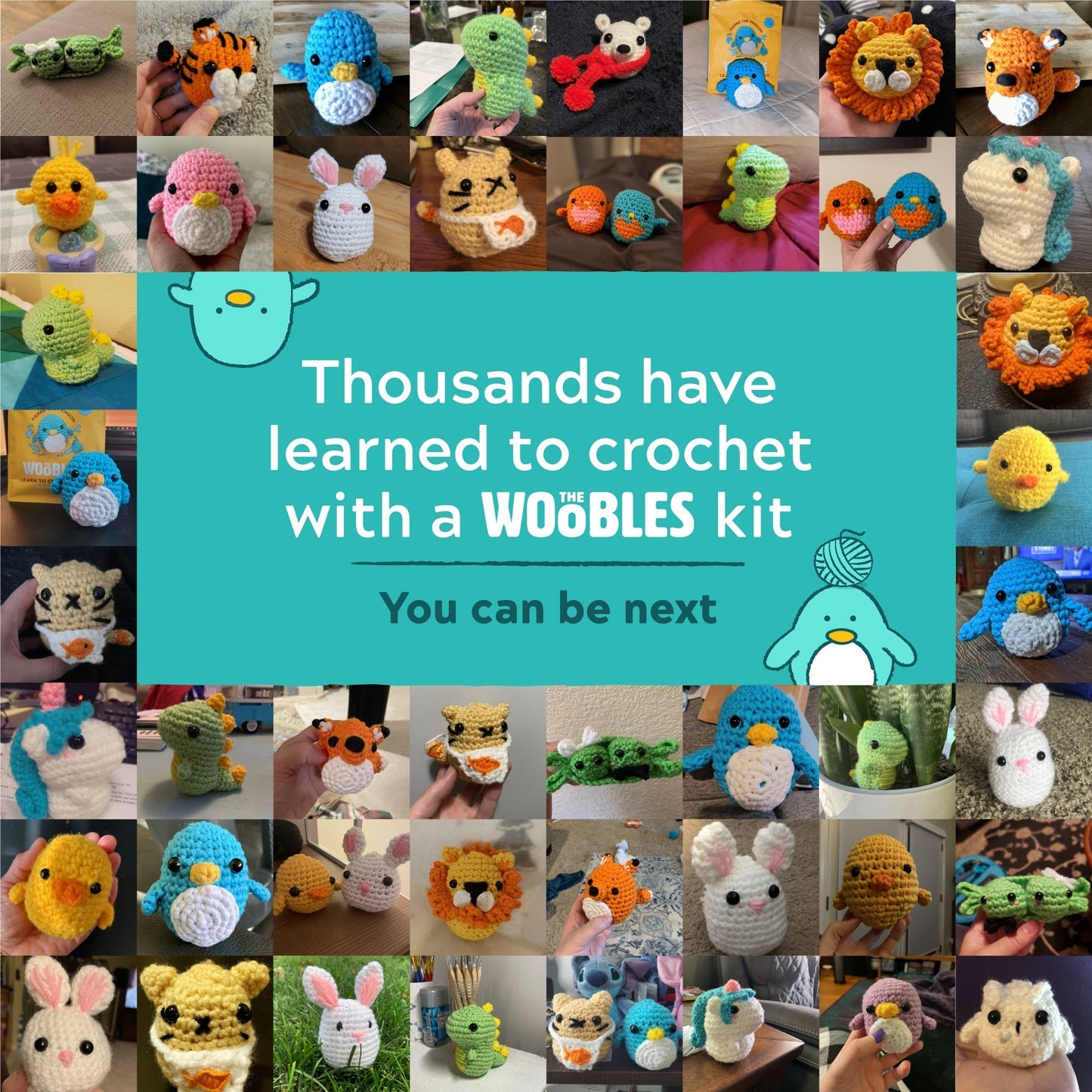 Tanya the Tiger Crochet Kit